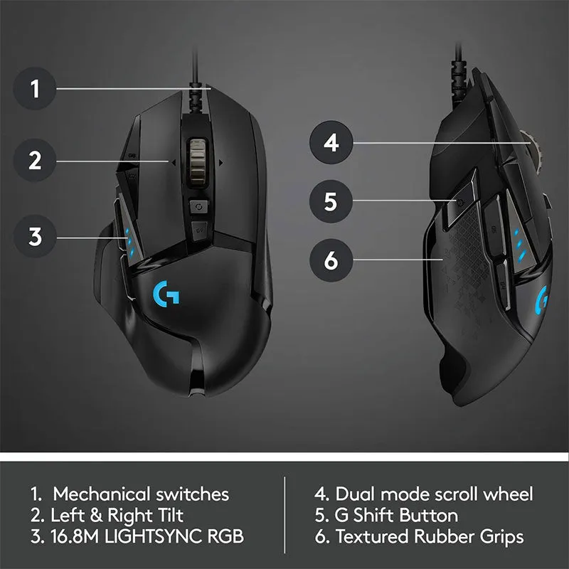 ماوس Logitech G502 Hero